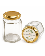 Borcan 110 ml Hexagonal