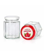 Borcan 280 ml Hexagonal, cod BST255
