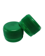 Capac prefiletat din plastic 28 mm verde, cod DC01 verde