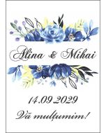 Eticheta autoadeziva/cartonata pentru sticle si borcane, cod E018