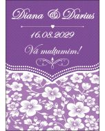 Eticheta autoadeziva/cartonata pentru sticle si borcane, cod E023