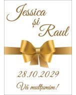 Eticheta autoadeziva/cartonata pentru sticle si borcane, cod E026