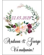 Eticheta autoadeziva/cartonata pentru sticle si borcane, cod E029