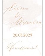 Eticheta autoadeziva/cartonata pentru sticle si borcane, cod E063