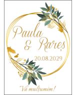 Eticheta autoadeziva/cartonata pentru sticle si borcane, cod E073