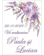 Eticheta autoadeziva/cartonata pentru sticle si borcane, cod E086