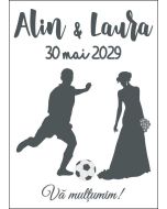 Eticheta autoadeziva/cartonata pentru sticle si borcane, cod E095