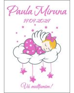 Eticheta autoadeziva/cartonata pentru sticle si borcane, cod E316