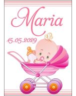 Eticheta autoadeziva/cartonata pentru sticle si borcane, cod E319