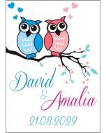 Eticheta autoadeziva/cartonata pentru sticle si borcane, cod E390