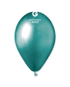 Balon latex verde lucios 33 cm, cod 120.93