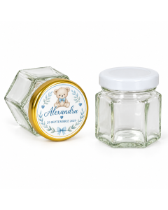  Borcan 50 ml Hexagonal, cod BST003