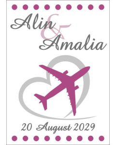 Eticheta autoadeziva/cartonata pentru sticle si borcane, cod E054