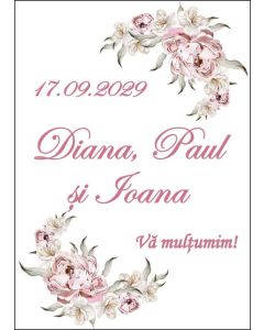 Eticheta autoadeziva/cartonata pentru sticle si borcane, cod E212