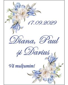 Eticheta autoadeziva/cartonata pentru sticle si borcane, cod E213