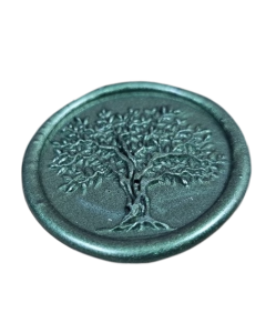 Sigiliu verde Copacul Vietii, cod SIG09 H
